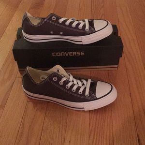 Never worn dark grey Converse